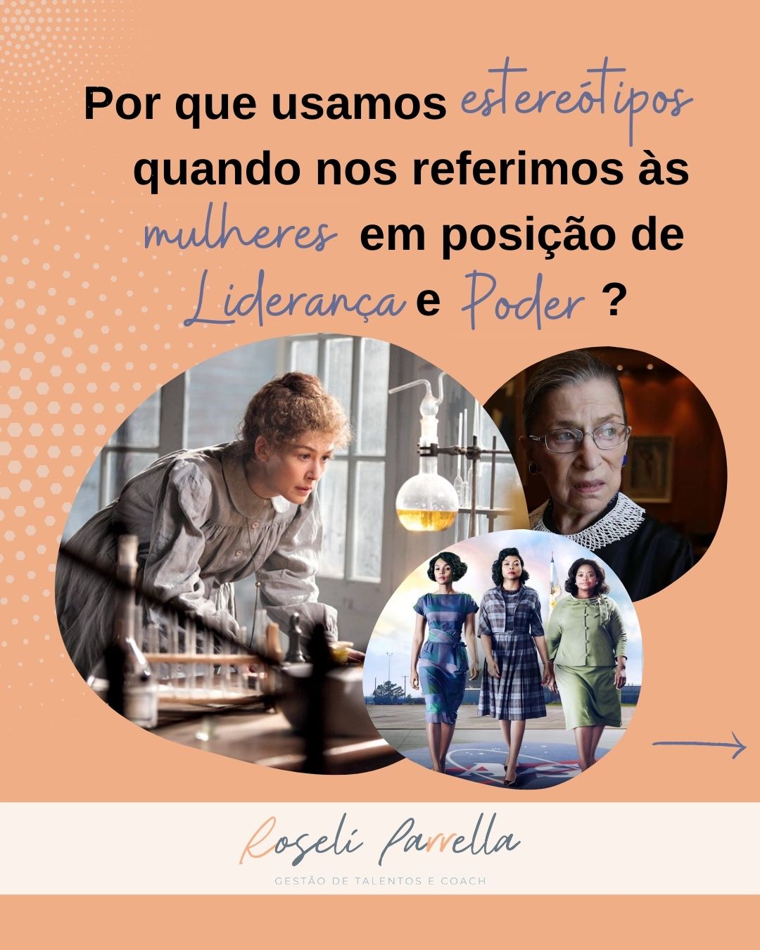 Mais detalhes sobre Por que usamos estereótipos quando nos referimos às mulheres em posição de Liderança e Poder?