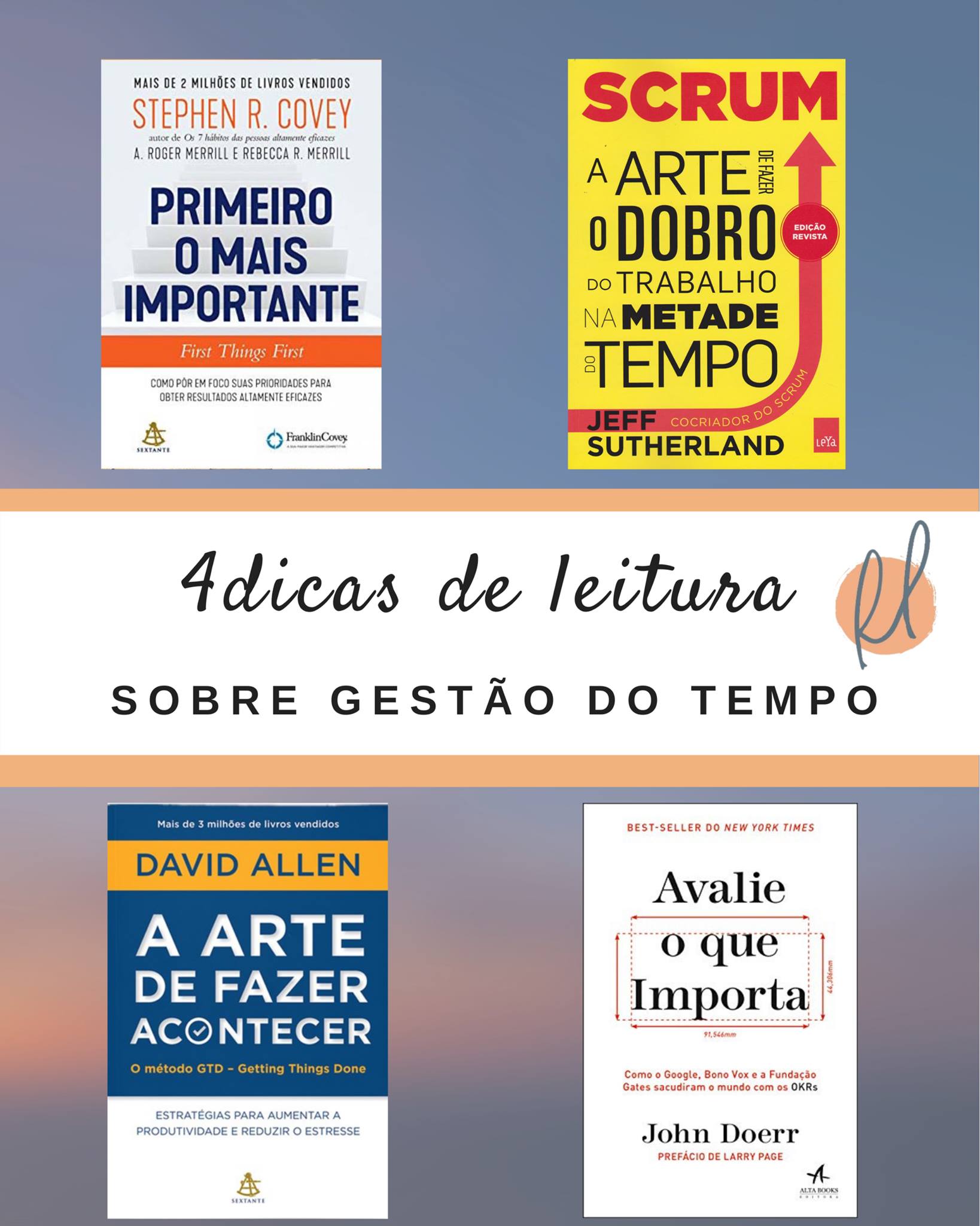Foto sobre 4 Dicas de leituras sobre gestão do tempo