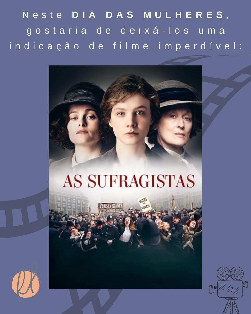 Foto sobre Neste dia das mulheres gostaria de deixá-los um indicação de filme imperdível
