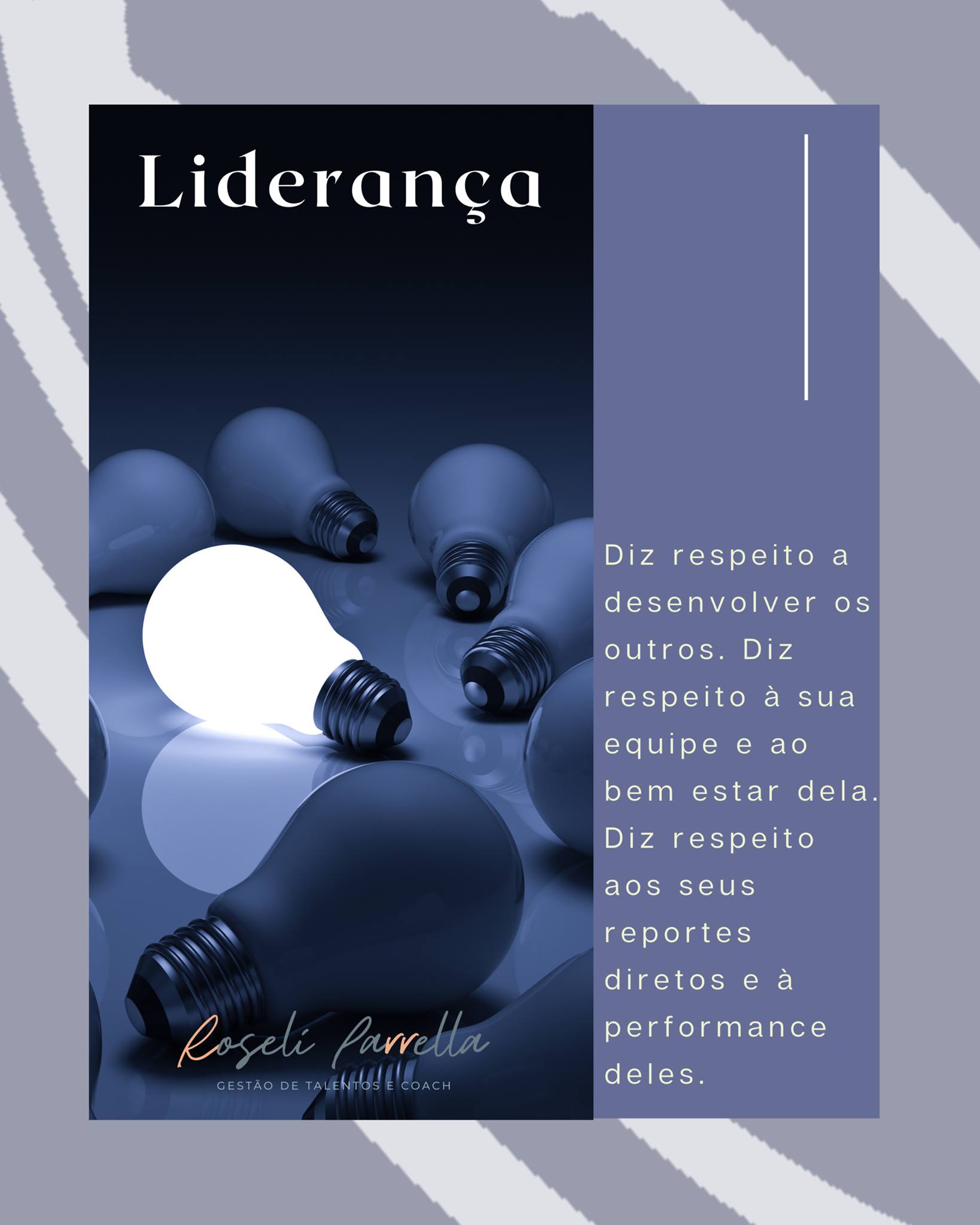 Foto sobre Liderança – Diz respeito a desenvolver os outros. Diz respeito à sua equipe e ao bem estar dela. Diz respeito aos seus reportes diretos e à performance deles.