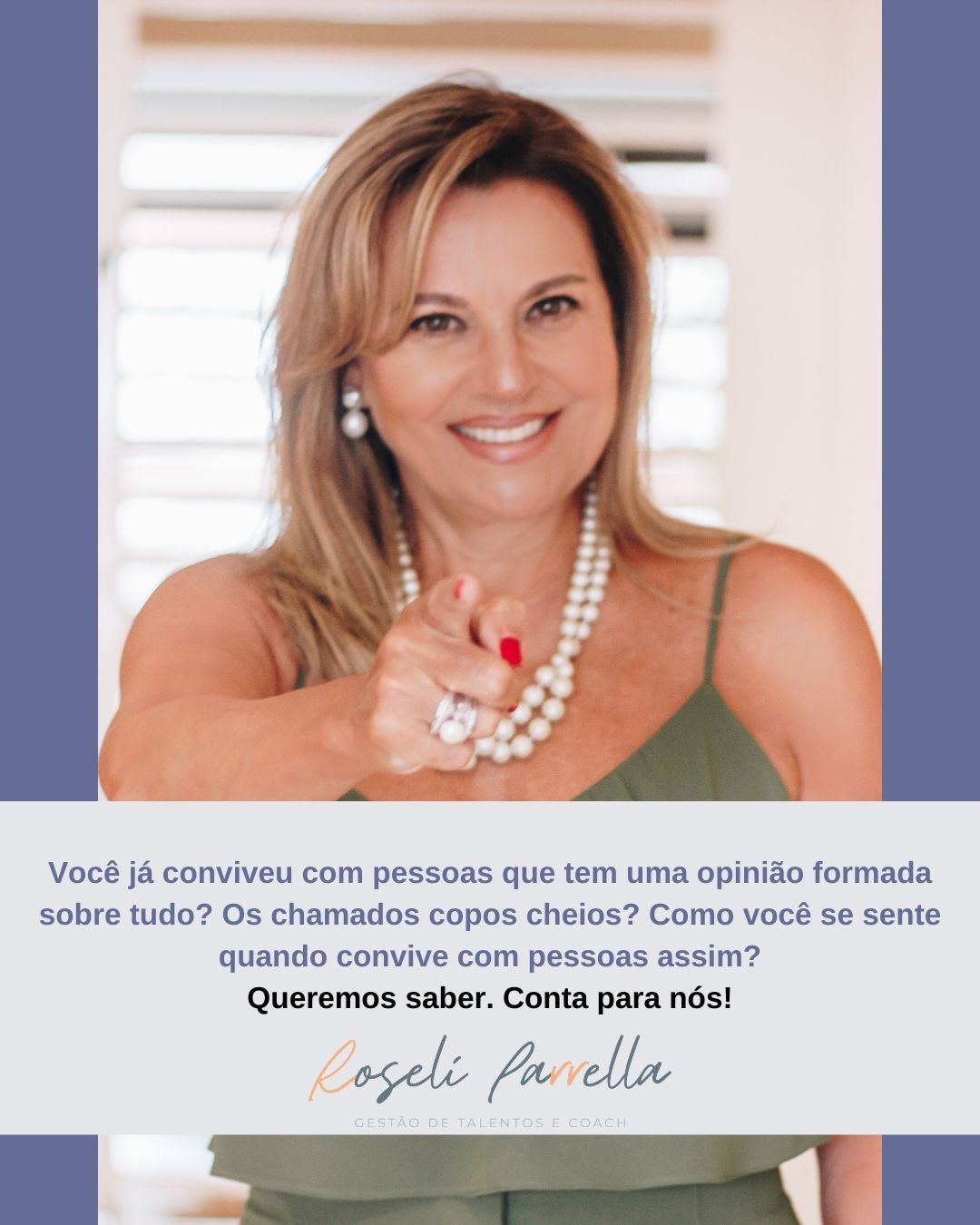 Foto sobre Você já conviveu com pessoas que tem uma opinião formada sobre tudo? Como você se sente quando convive com pessoas assim?​​