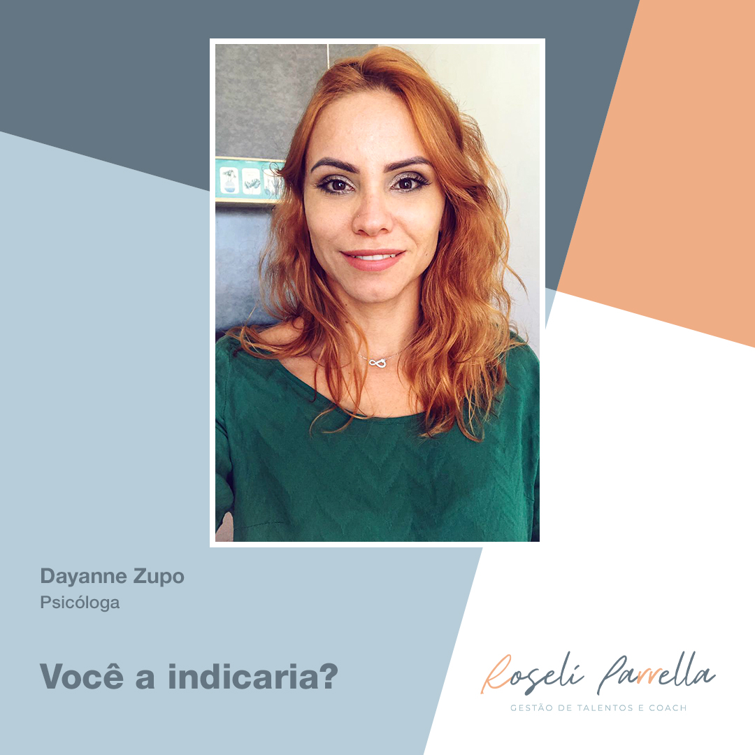 Foto de capa Dayanne Zupo, Psicóloga