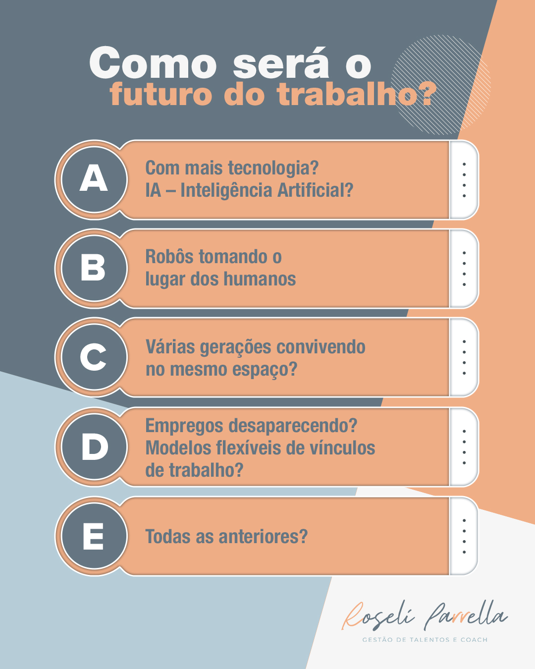 Mais detalhes sobre Como será o futuro do trabalho?